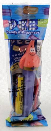 © Bryan Whalen PEZ - SpongeBob SquarePants - Patrick Star - front short - A