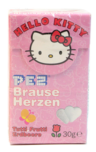 PEZ - Dextrose Packs - Hello Kitty Brauseherzen