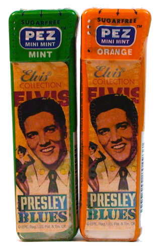 PEZ - Mini Mints - Elvis Presley - Presley Blues