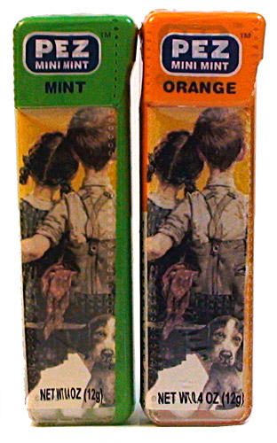 PEZ - Mini Mints - Norman Rockwell - Young Love Sunset
