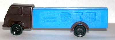 PEZ - Trucks - Series A - Cab #1 - Dark Brown Cab - A