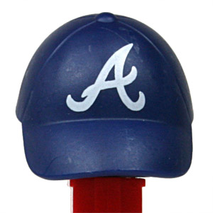 PEZ - Sports Promos - MLB Caps - Cap - Atlanta Braves