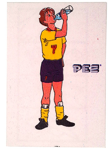 PEZ - Stickers - Soccer - Drinking