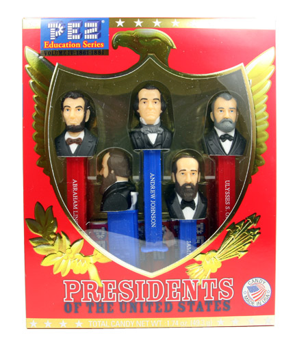 PEZ - US Presidents - Presidents Volume 4: 1861-1881