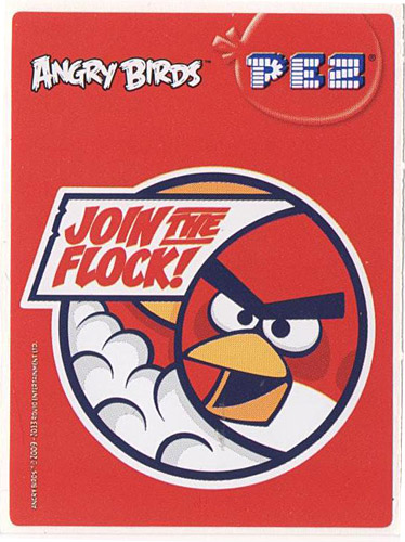 PEZ - Stickers - Angry Birds - Join the flock!