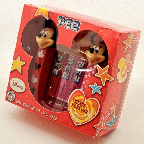 PEZ - Valentines Gift Set - Mickey & Minnie Friends Forever Gift Set