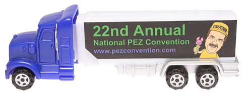 PEZ - National PEZ 2014 - Truck - Blue cab, white trailer