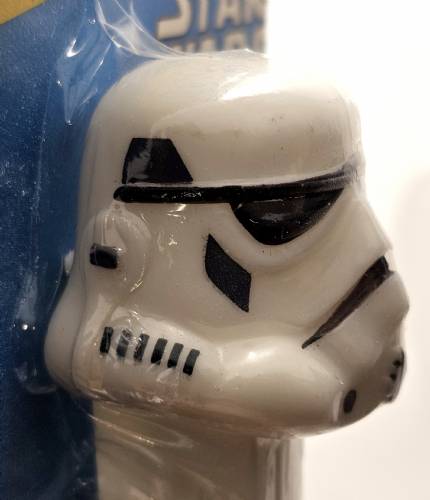 PEZ - Star Wars - Series A - Storm Trooper - white, black stripes