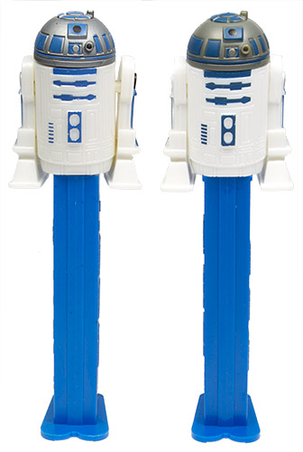 PEZ - Star Wars - Series C - R2-D2 - Lucasfilm - white - A