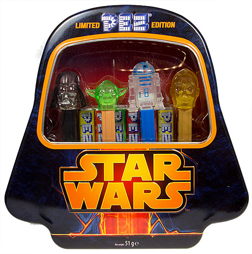 PEZ - Crystal Series - Crystal Star Wars Tin Box - European Edition