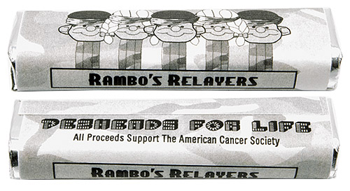 PEZ - Individual Packs - Rambo Relayers - black/white