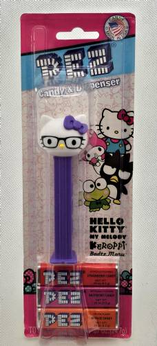 PEZ - Hello Kitty - Hello Kitty - Nerdy with glasses