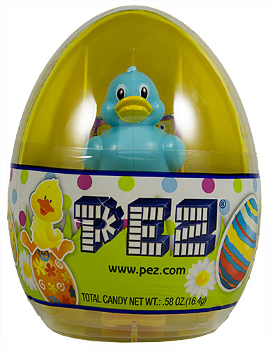 PEZ - Easter - Mini Gift Egg - Duck - Light Blue - A
