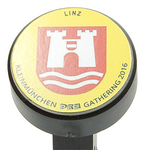 PEZ - Kleinmnchner PEZ Sammeltreffen - 2016 - Puck - Linz emblem