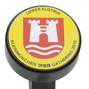 PEZ - Kleinmnchner PEZ Sammeltreffen - 2016 - Puck - Linz emblem