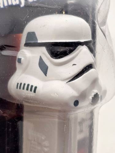 PEZ - Star Wars - Series A - Storm Trooper - white, grey stripes