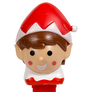 PEZ - Christmas - Elf - red/white cap - B