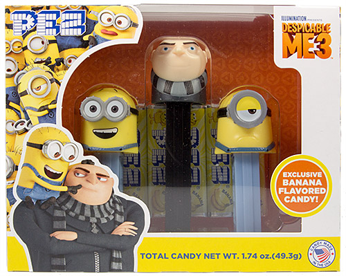 PEZ - Despicable Me - Despicable Me Triple Pack Jerry, Gru & Stuart - US Release