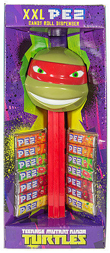 PEZ - Giant PEZ - Teenage Mutant Ninja Turtles - Raphael - green