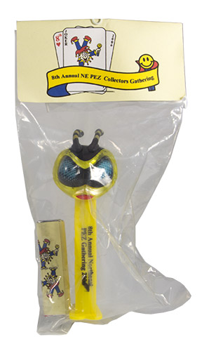 PEZ - Convention - PCN - 2006 - Bee - Yellow Crystal Head