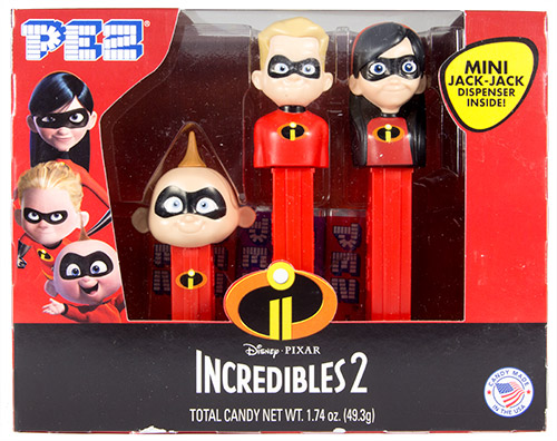 PEZ - Incredibles, The - Incredibles 2 - Incredibles 2 Triple Pack