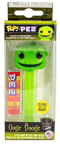 PEZ - Nightmare before Christmas - Oogie Boogie - GITD Face