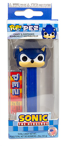 Sonic PEZ Dispenser & Candy, Sonic the Hedgehog