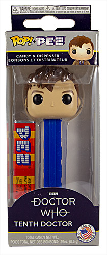PEZ - Doctor Who - 10th Doctor - Brown Hair, Eyebrows