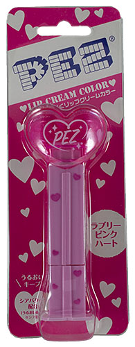 PEZ - Lip Balm & Gloss - Serie 5 - Lip Cream Color - Pink PEZ heart