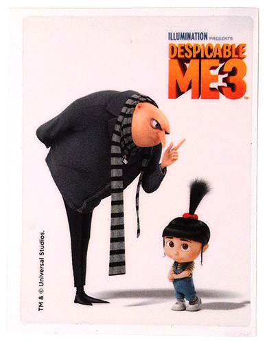 MoMoPEZ - Stickers - Despicable Me 3 - Gru & Agnes - PEZ