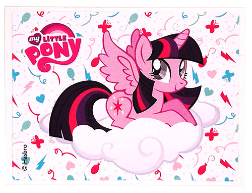 PEZ - Stickers - My Little Pony - Twilight Sparkle on cloud