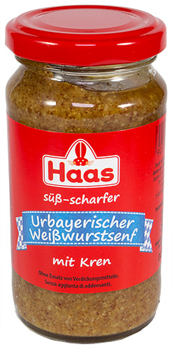 PEZ - Haas Food Products - Mustard - Urbayerischer Weiwurstsenf