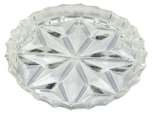 PEZ - Kchenutensilien - Kunststoff Teller Kristall - rund