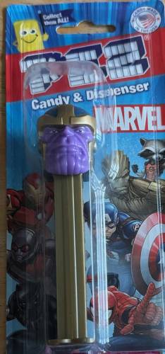 PEZ - Super Heroes - Avengers Endgame - Marvel - Thanos