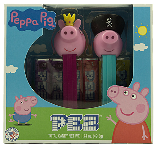 MoMoPEZ - Peppa Pig - Peppa Pig Twin-Pack Peppa Pig & George Pig - PEZ