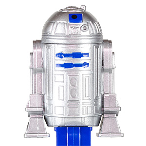 PEZ - Star Wars - Disney 100 - R2-D2 - silver - A