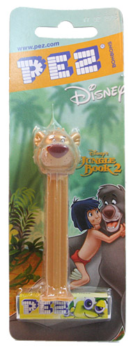 PEZ - Card MOC -Jungle Book - Jungle Book II - Baloo - Golden Head - B