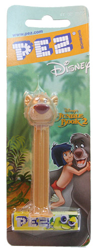 PEZ - Card MOC -Jungle Book - Jungle Book II - Baloo - Golden Head - B