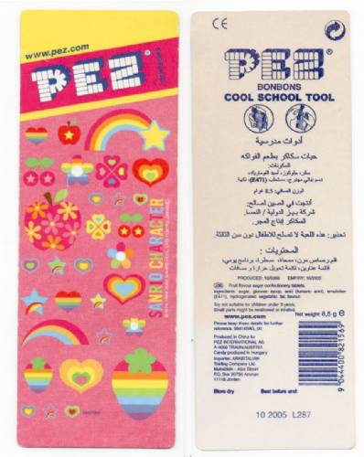 PEZ - Card MOC -PEZ Interactive - Cool School Tool - Pink