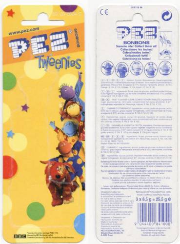 PEZ - Card MOC -Animated Movies and Series - Tweenies - Doodles