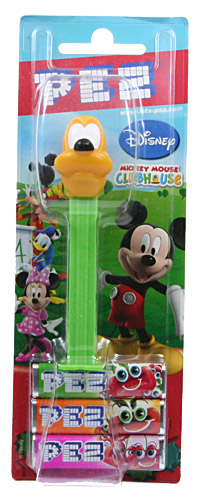 PEZ - Card MOC -Disney Classic - Mickey Mouse Clubhouse - Pluto - F