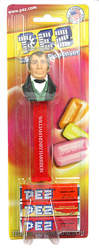 PEZ - Card MOC -US Presidents - 2nd serie - William Henry Harrison