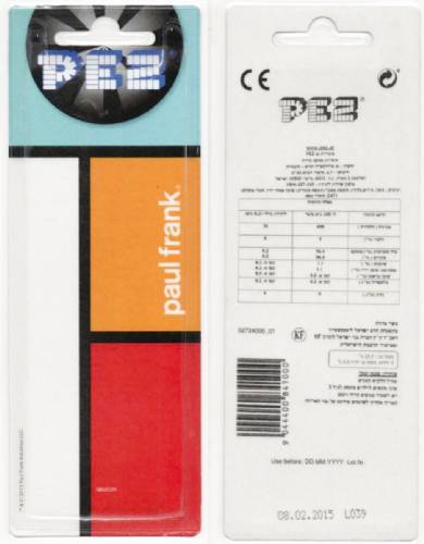 PEZ - Card MOC -PEZ Miscellaneous - Paul Frank