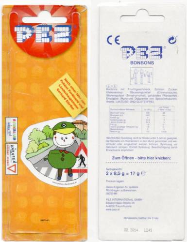 PEZ - Card MOC -PEZ Miscellaneous - Polizist Ferdinand