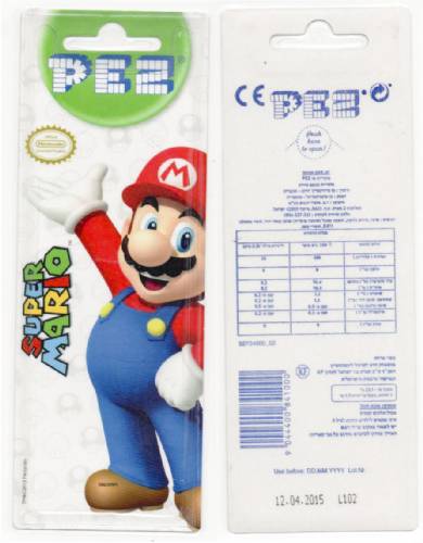 PEZ - Card MOC -Animated Movies and Series - Nintendo - Yoshi - B