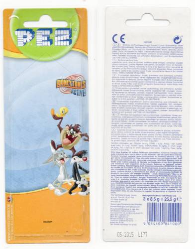 PEZ - Card MOC -Looney Tunes - Looney Tunes Active! - Tweety Bird - G