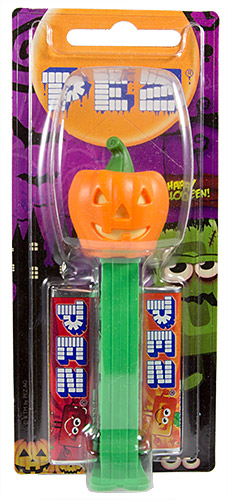 PEZ - Card MOC -Halloween - Pumpkin - E