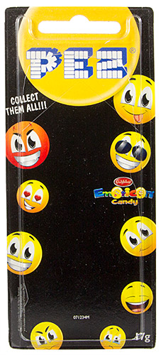 PEZ - Card MOC -Funky Faces - Emoticons - Lovey - Australian release