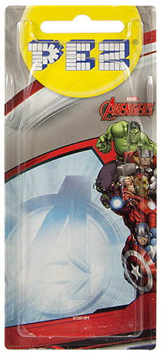 PEZ - Card MOC -Super Heroes - Avengers 2015 - Marvel - Incredible Hulk - E