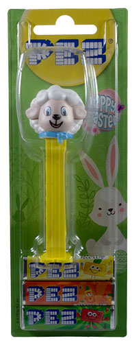 PEZ - Card MOC -Easter - Lamb - D